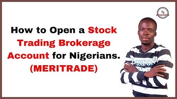 How to Open a Brokerage account (Meritrade)