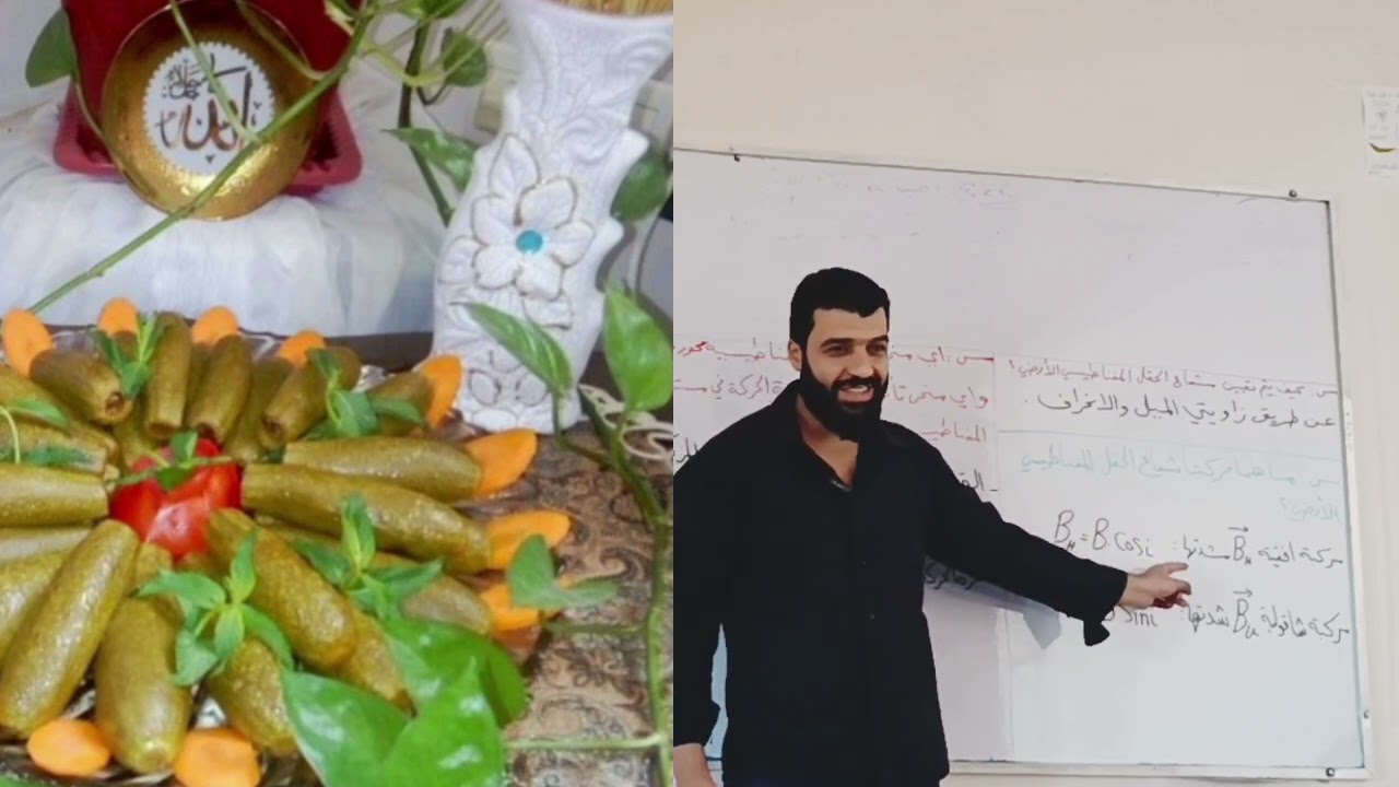 الدرس الأول مغناطيسية ..ماهما مركبتا شعاع الحقل المغناطيسي الأرضي 