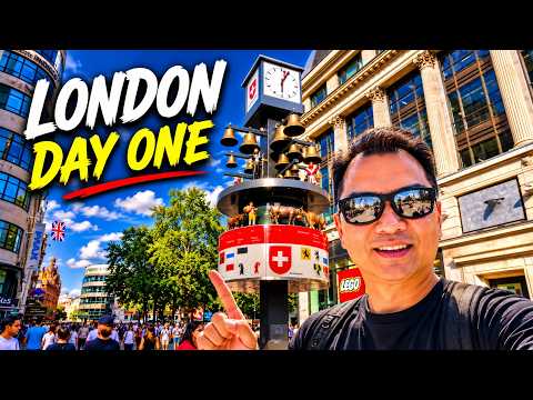 LONDON DAY 1 🇬🇧 Chinatown Food Tour, Piccadilly Circus, Leicester Square & Hidden Gems