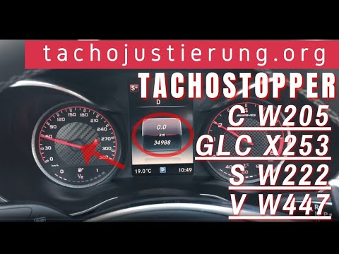 Mercedes Tachostopper Km Stopper Tachofilter C W205 - GLC X253 - S W222 - V W447