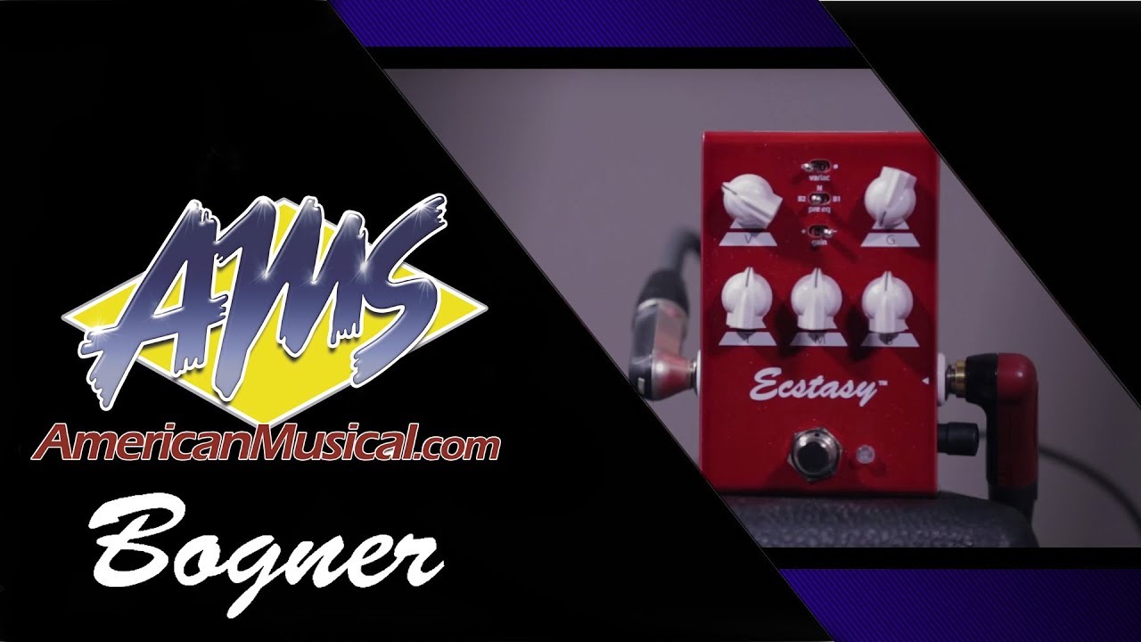 Bogner Ecstasy Red Pedal - American Musical Supply