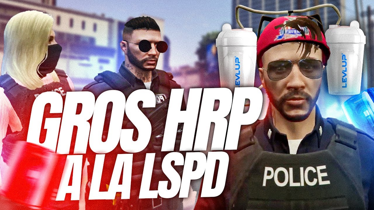 GROS HRP À LA LSPD et ORGANISATION DE SQUID GAME 💥🐙