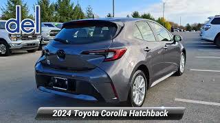 Certified 2024 Toyota Corolla Hatchback SE, Thorndale, PA 242921A