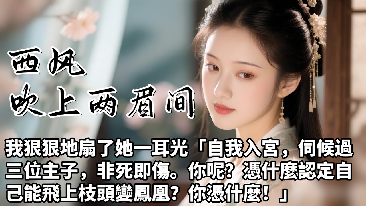 【完結文】妹妹執意入宮，我狠狠地扇了她一耳光。「自我入宮，伺候過三位主子，非死即傷。你呢？比她們都不如，憑什麼認定自己能飛上枝頭變鳳凰？你憑什麼！」她眼淚汪汪地望著我，一個字都說不出。