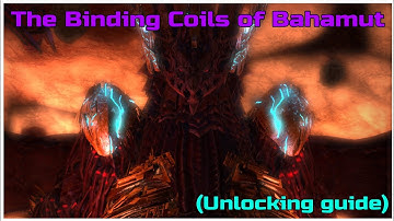 Final fantasy XIV how to unlock the 8 man raid The binding Coils of Bahamut