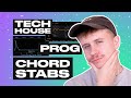 Create a tech houseminimal inspired prog house chord stabs like roza terenzi dtiffany