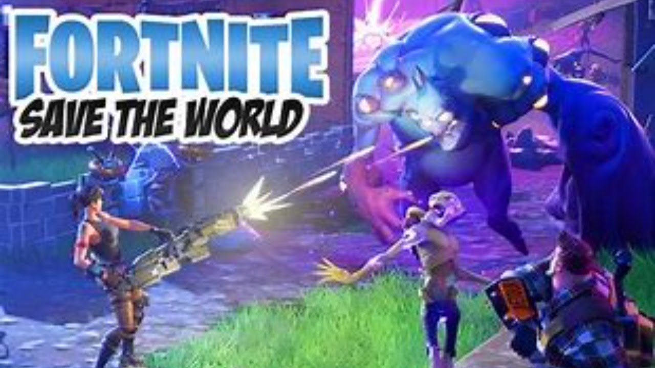 Fortnite Save The World Giveaway Youtube