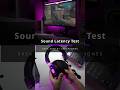 Sound Latency Test (Eksa E900BT Wireless Headphones) #shorts