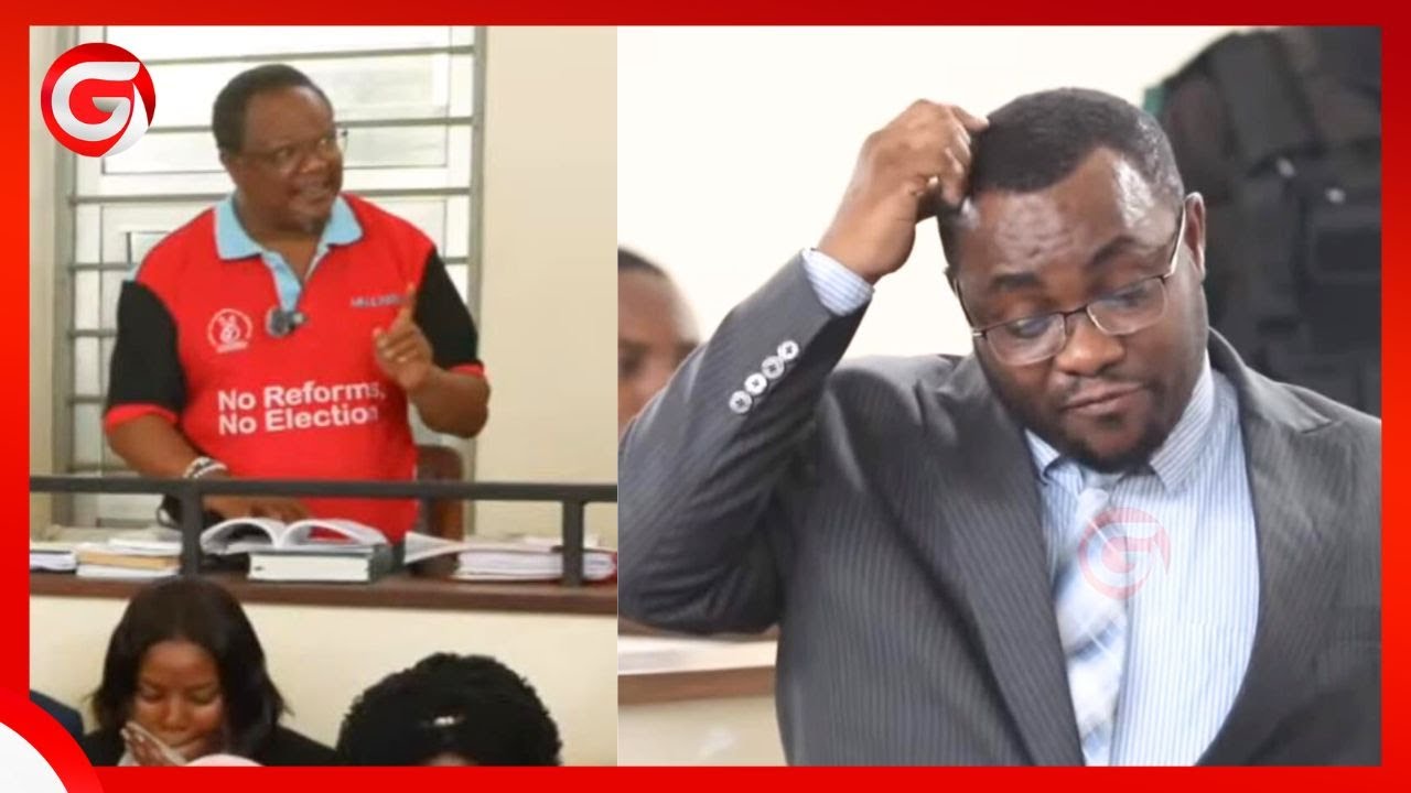 #PART 2: MAJIBIZANO MAKALI ya LISSU na WAKILI wa SERIKALI MBELE ya HAKIMU - AKATAZWA KUTUMIA KITABU