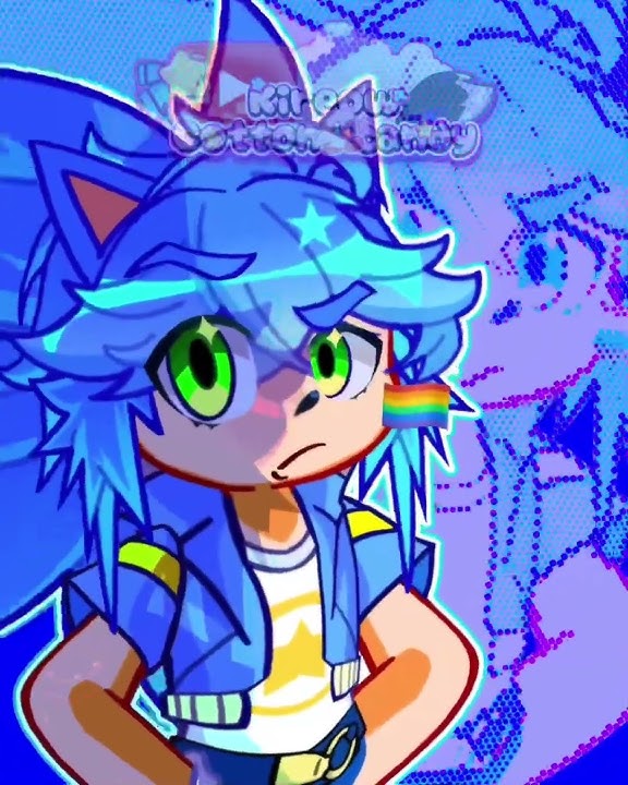 I'M BLUE💙🦔 // Gacha Animation// #gacha #gachaanimation #sonic #trend #gachalife2
