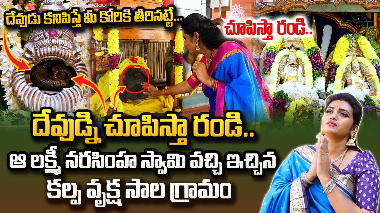 కోరిన కోర్కెలు తీర్చే కల్పవృక్ష నృసింహ సాలగ్రామం| Kalpavruksha Narasimha Salagramam Powerfull temple