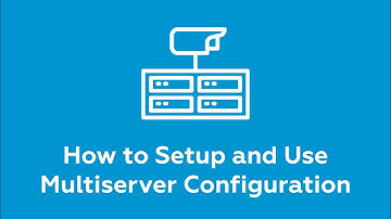 How to setup and use multiserver configuration in Eocortex Video Management Software