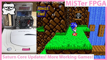 MiSTer FPGA Sega Saturn Core Updates! More Working Games on the Current FPGA Core!