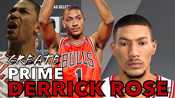 DERRICK ROSE FACE CREATION in 2K20 MYCAREER! PRIME MVP DROSE!