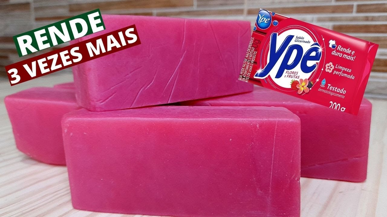 FATURE MUITO - SABÃO MULTIPLICADO COM ÁLCOOL E BICARBONATO   FAÇA E VENDA