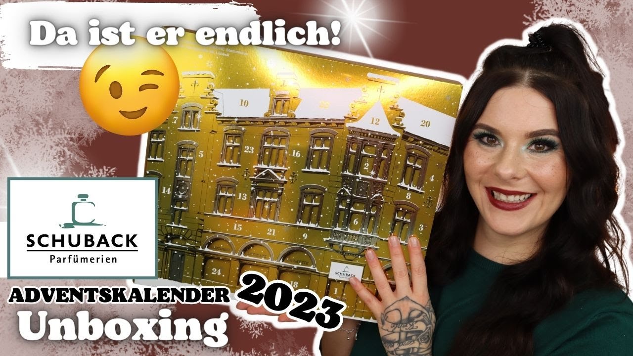 Endlich ist er da! 😉 Parfümerie Schuhback ADVENTSKALENDER YBPN 2023 UNBOXING