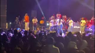 Jah Prayzah akasvikirwa nemudzimu performing Goto live on stage in Victoria Falls