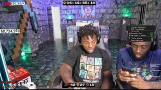 @IShowSpeed MINECRAFT HARDCORE ALL BOSSES DAY 6🍄🔨🧟‍♂️ft. KaiCenat