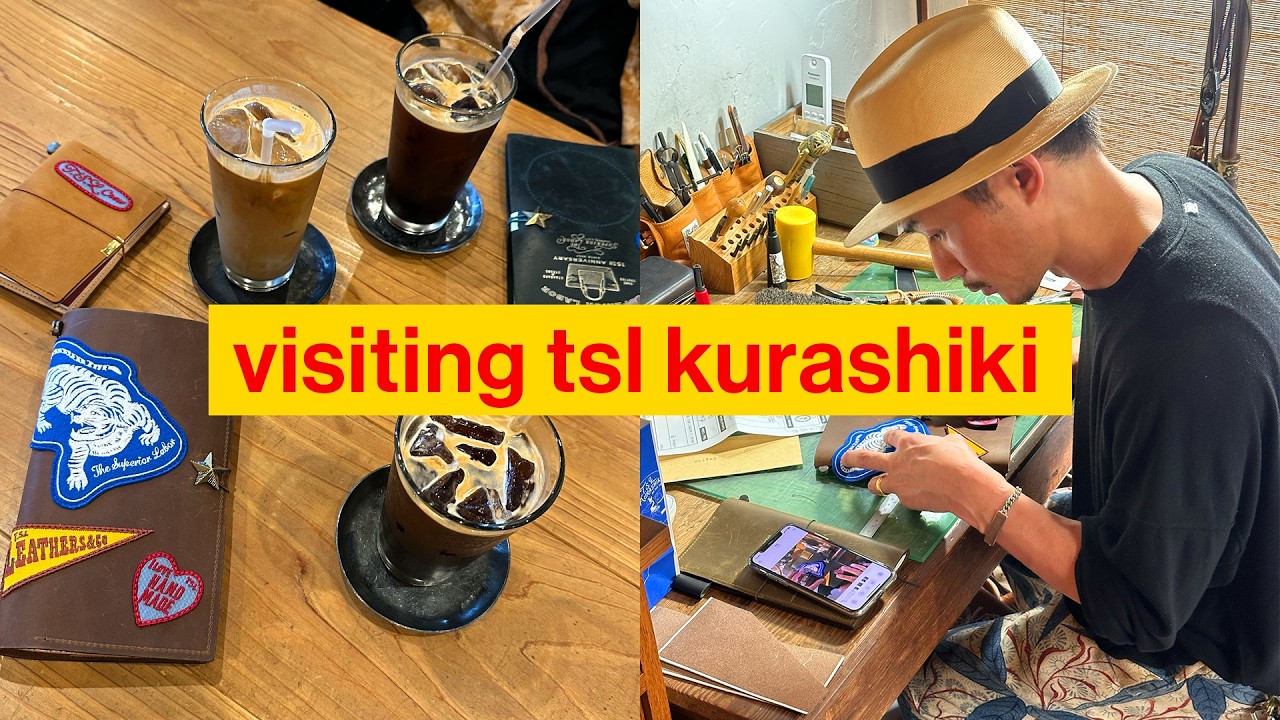 Видеоблог о японских канцелярских товарах: посещение TSL Kurashiki