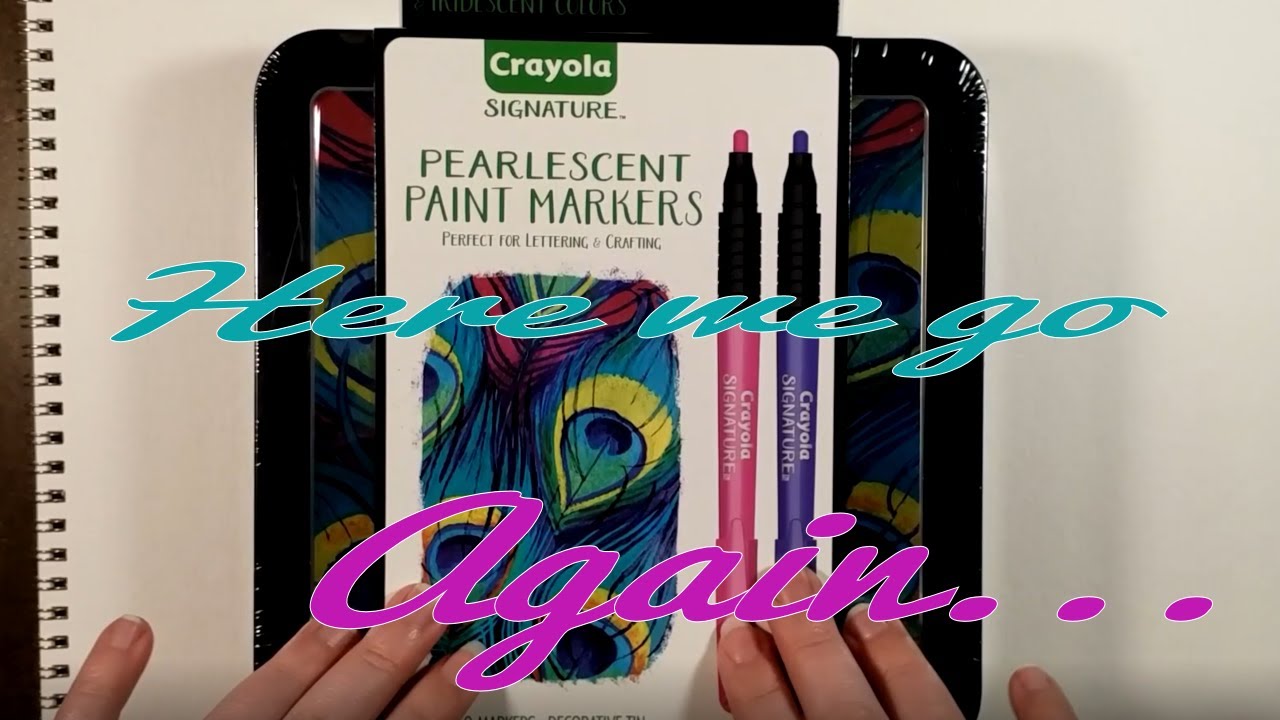 Crayola Signature Pearlescent Paint Markers 