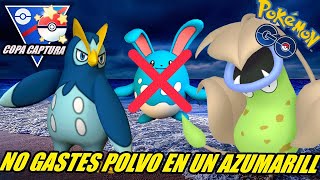 ¡¡NO GASTES en un AZUMARILL!! LIBERANDO a PRINPLUP PURIFICADO en COPA CAPTURA de LIGA SUPER - PvP Go