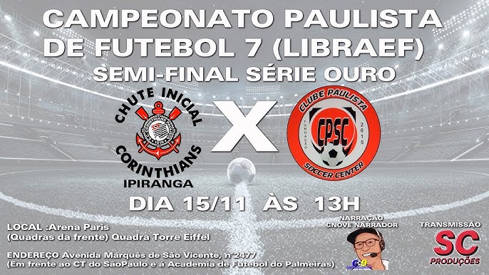 Corinthians é campeão paulista de Futebol 7