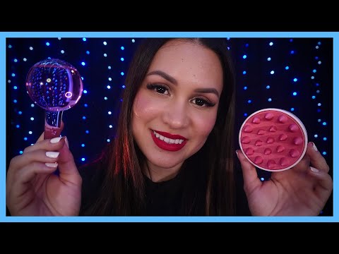 asmr masaje facial y capilar para dormir | Soul ASMR