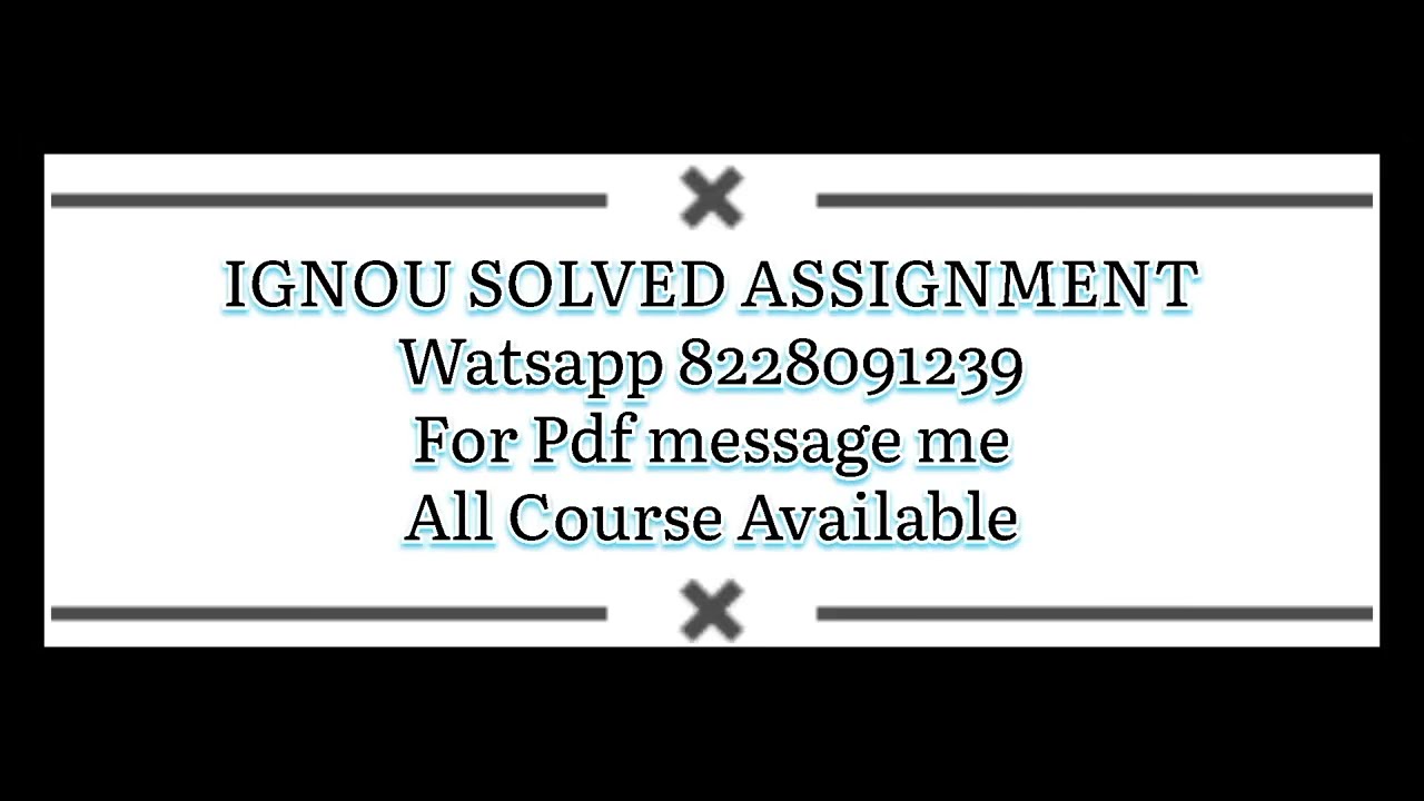 ts 4 solved assignment 2023-24 / ignou ts 4 solved Assignment 2023-24 /pdf wtsp 8228091239