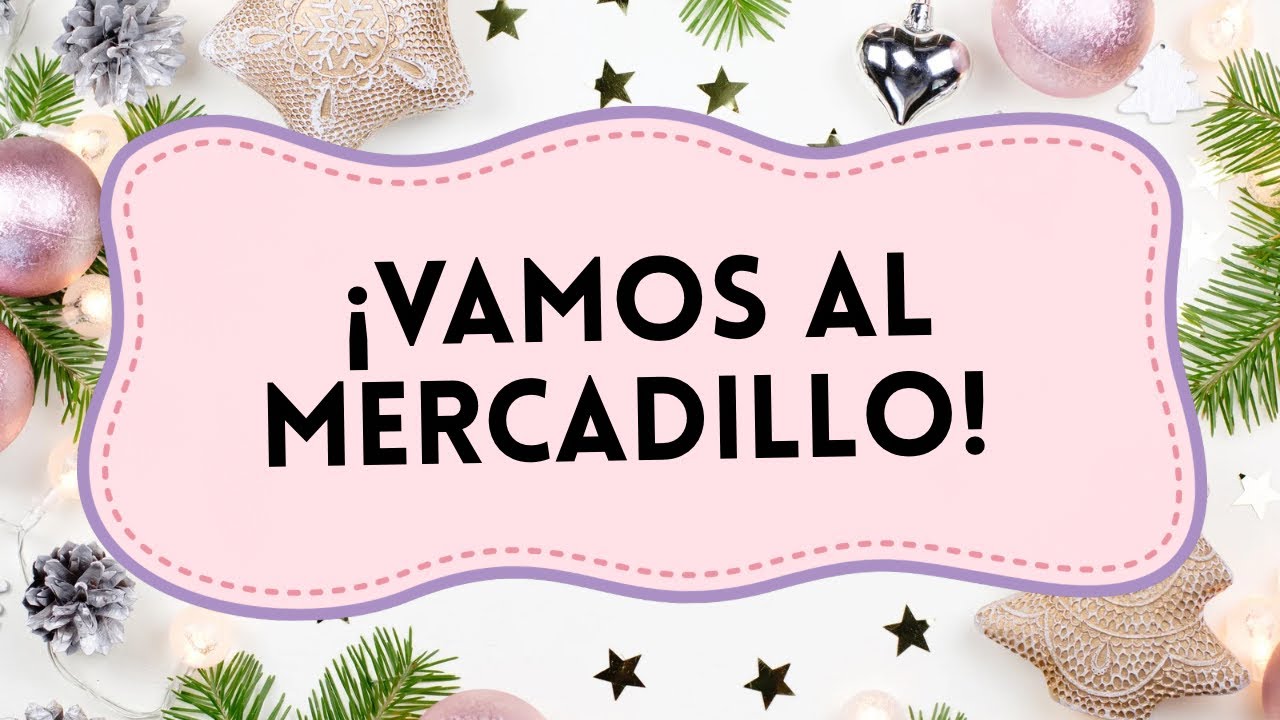 VLOGMAS 19| Os llevo al mercadillo y de tiendas a comprar telas y mercería para mis proyectos