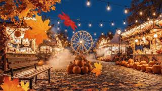Fall Carnival Ambience 🎡 Peaceful Music, Cozy Autumn Night Sounds screenshot 5