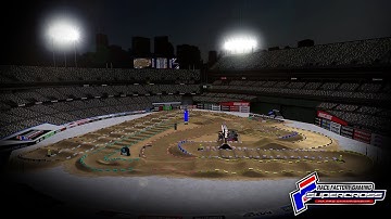 2022 Round 2 Oakland Supercross rF 250 Heat Race - Mx Simulator