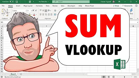 VLOOKUP | Sum ALL Matching Values Or Sum ENTIRE MATCHING ROW or COLUMN