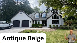 Brick Staining in Antique Beige – Better Than Paint! | Masonry Stain vs Latex & Acrylic 🔥🧱