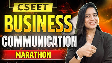FREE CSEET Business Communication Marathon Revision Batch CSEET January 2026| Full Sullabus Revision
