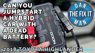 2014 - 2019 Toyota Highlander Hybrid How to Jumpstart How to Replace the 12 Volt Battery - EASY DIY!