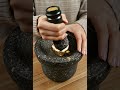 【4K】【ASMR】Crushing a Golden Cube — Reflections on Obsidian Mortar②