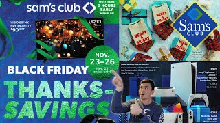 Thanksgiving SAMS CLUB! | Huge BLACK FRIDAY Savings Starts 11/23!