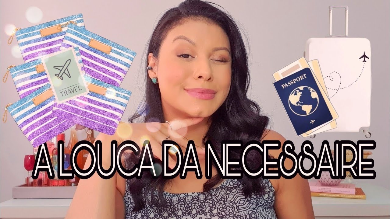 Tudo que levo nas minhas NECESSAIRES DE VIAGEM | SKINCARE | CABELO | CORPORAL | REMÉDIO | MAQUIAGEM