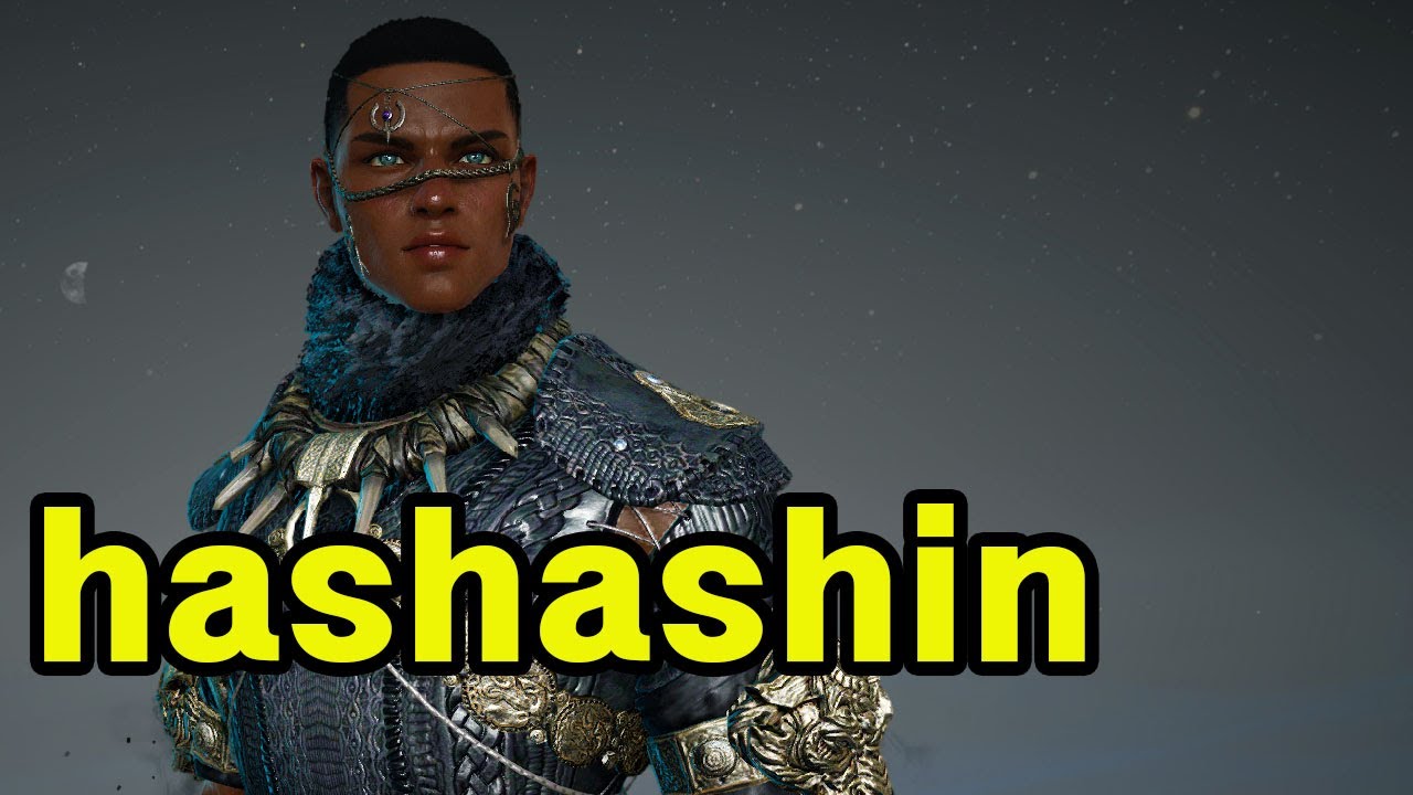 Black Desert New Class hashashin Character Creation YouTube