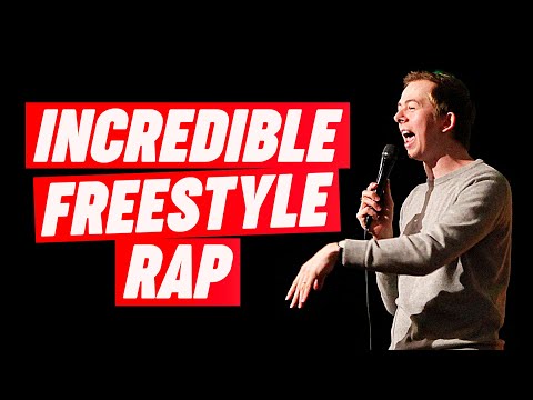 Freestyle Rapper has INSANE skills!