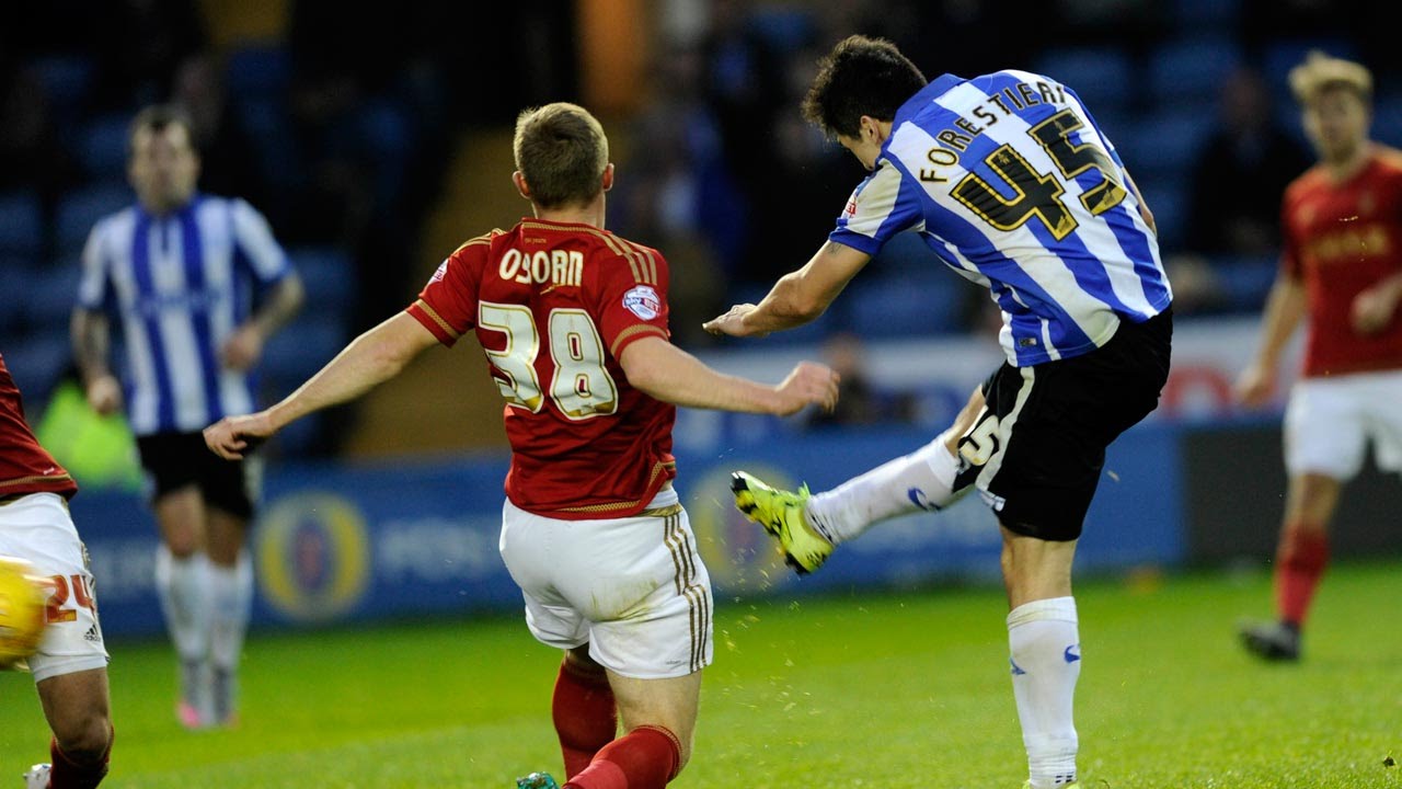 Fernando Forestieri goal v Nottingham Forest