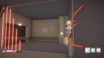 Unity mini devlog - using tentacles to open a laser door