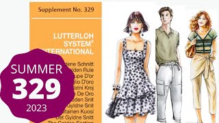 Sewing patterns Summer Lutterloh System 2023 no. 329