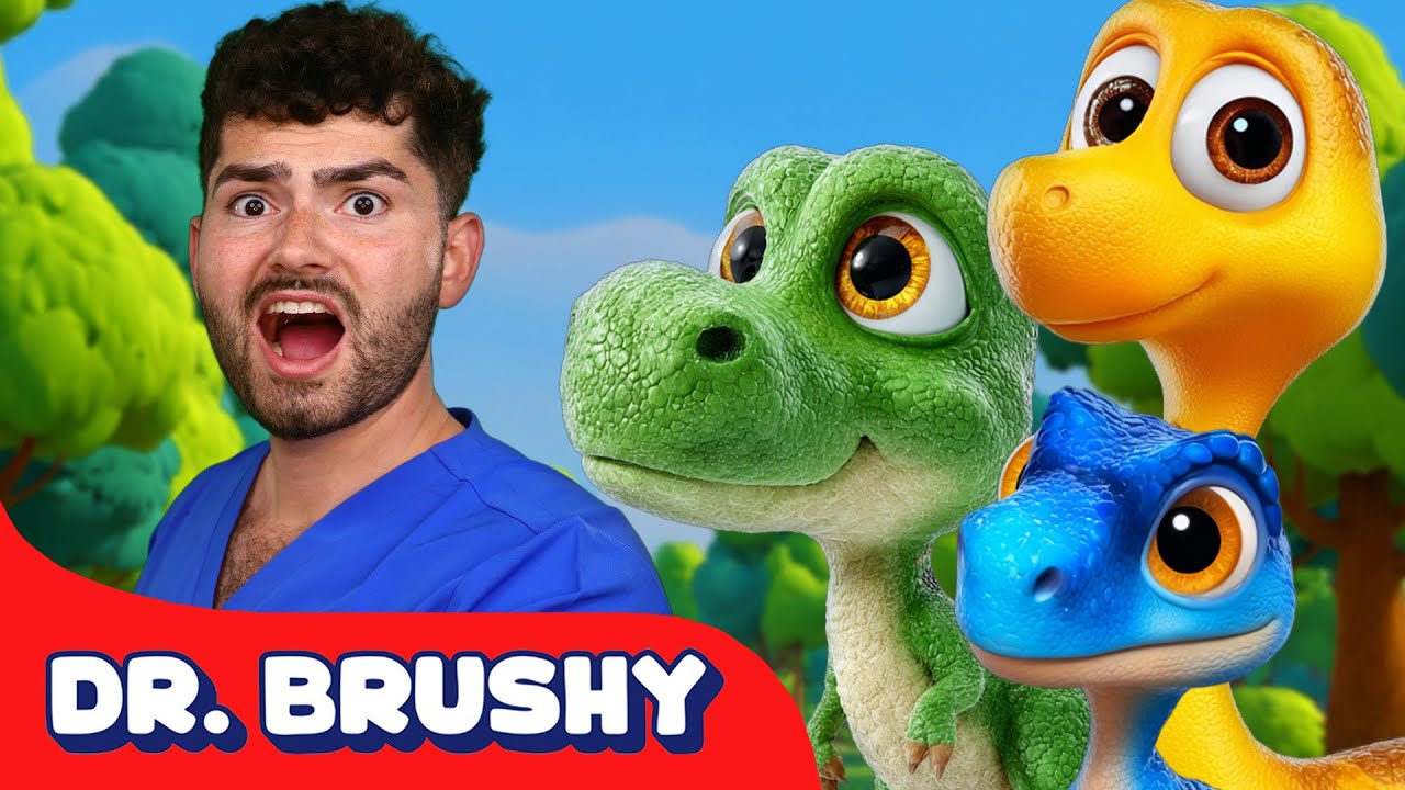 Dinosaur Brushing Adventure | Dinosaurs for Kids 🦖🦕 | Toddler Learning