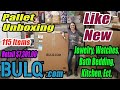 Bulq.com Unboxing - 115 Items - Like New Condition - Jewelry Watches Bath Bedding Kitchen Ect.