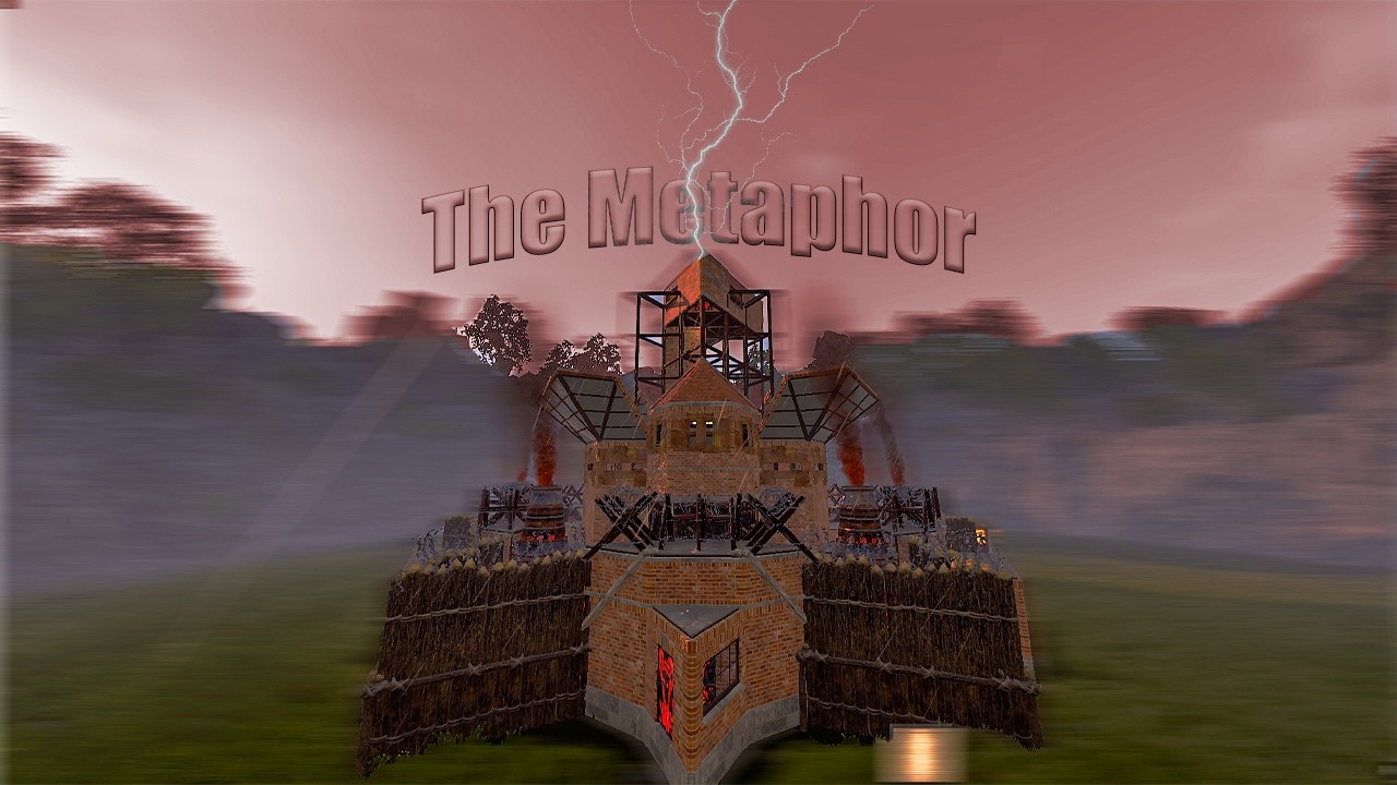 (NEW) The Metaphor • BEST SOLO/DUO/TRIO BASE DESIGN • MINI OPEN-CORE • FUNNEL WALL •RUST BASE DESIGN