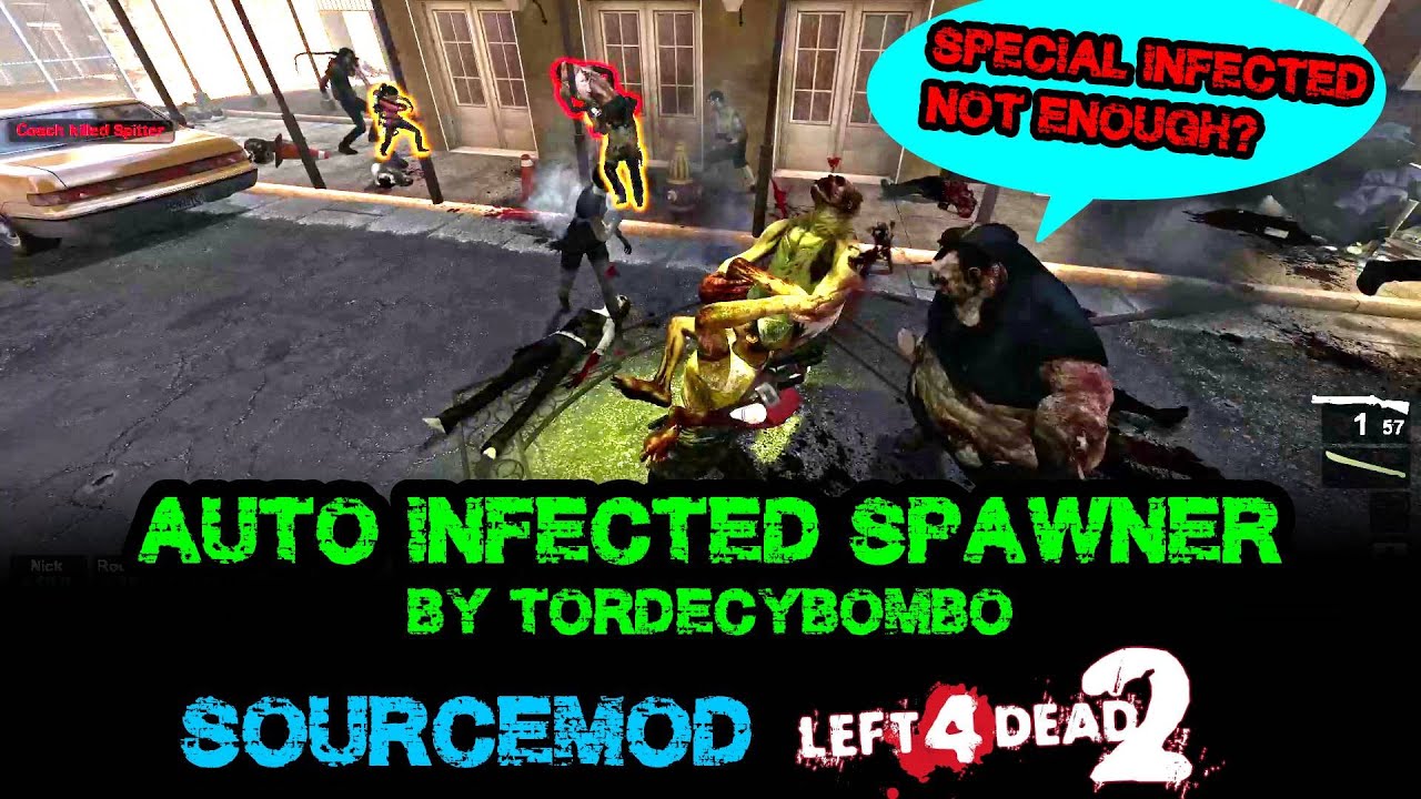 Auto Infected Spawner by Tordecybombo - More special infected Sourcemod ...