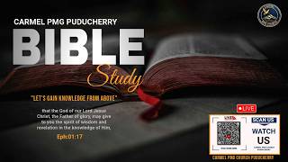 🔴 LIVE |✨ BIBLE STUDY | Gifts of Holy Spirit [Part II]| Carmel PMG Church | 17 JUNE 2026