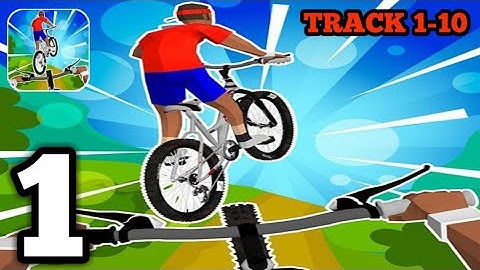 Riding Extreme 3D Bike - Gameplay Walkthrough Part -1 Track 1-10 ( ios, android ) | Visu is live