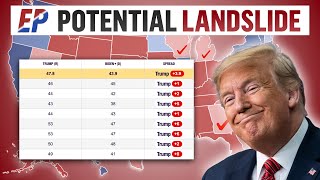 Trump Reaches HIGHEST Electoral Count Yet (2024 Map Prediction)